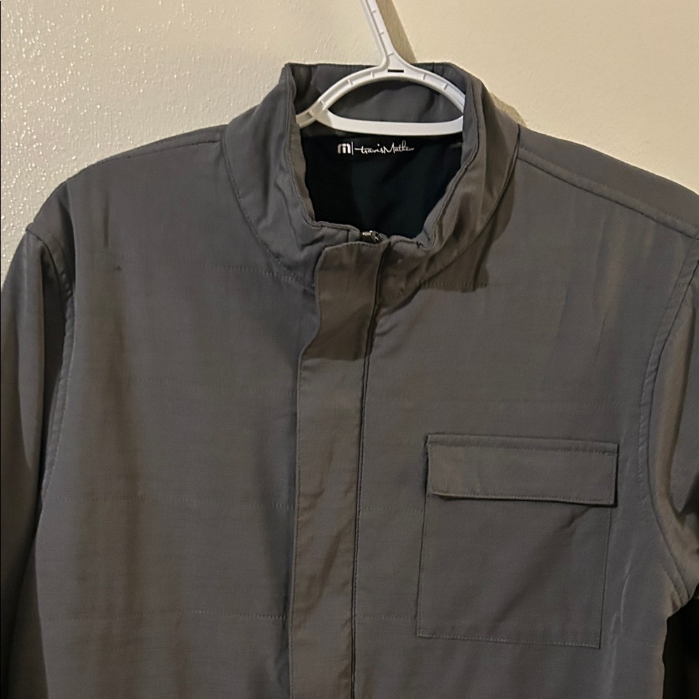 Travis Mathew Gray Performance Stretch Active Ful… - image 2